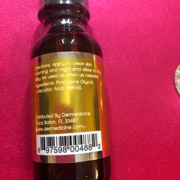🟢SALE🟢 Dermedicine Vitamin C 6000 W/ Retinol 1oz - Picture 3 of 4